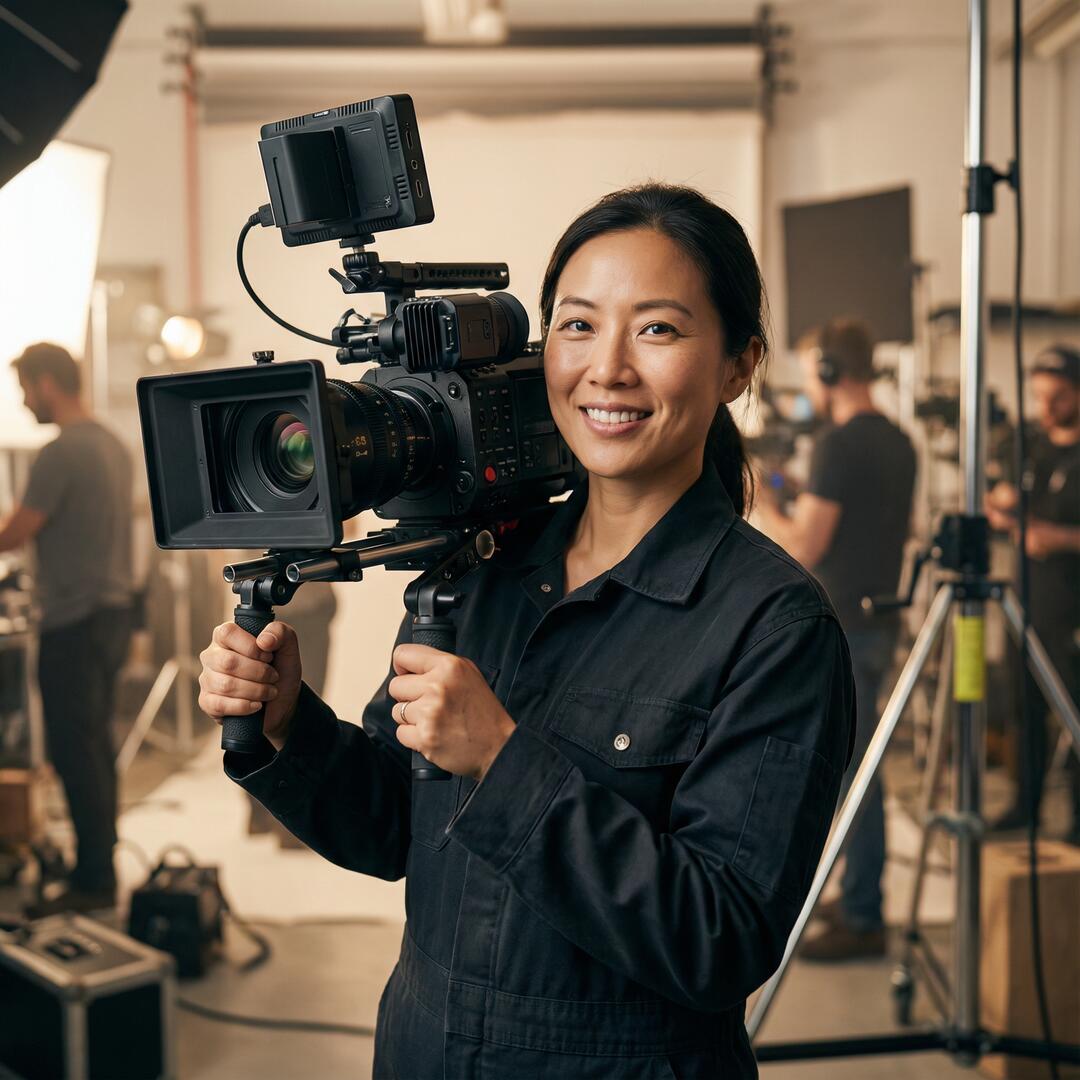 黄色仓库摄影师